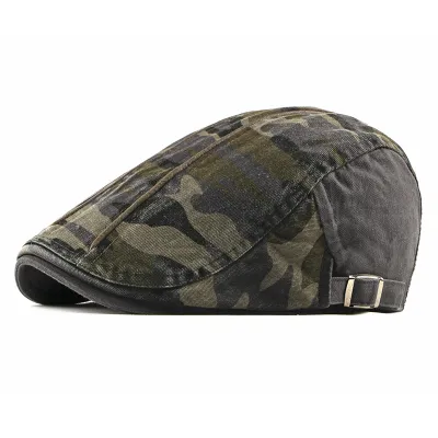 CAMOUFLAGE KOREAN STYLE DUCKBILL CAP GB-0842