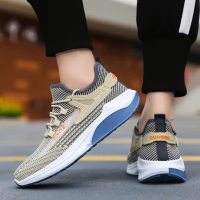 THIN BREATHABLE SPORTS SHOES 6212BEIGE