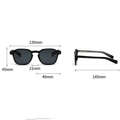 POLYGON TAC PLATE POLARIZED SUNGLASSES 2337B