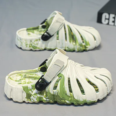 THICK-SOLED MONSTERA HOLE SANDAL 2107W