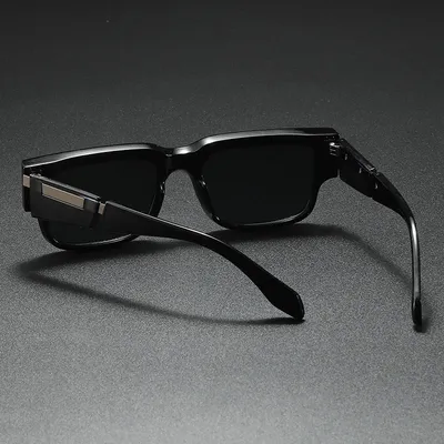 THICK FRAME ANTI-ULTRAVIOLET RETRO FASHION SUNGLASS 3031B