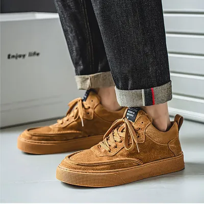 BRITISH STYLE LOW-TOP CASUAL SHOE GB-V888