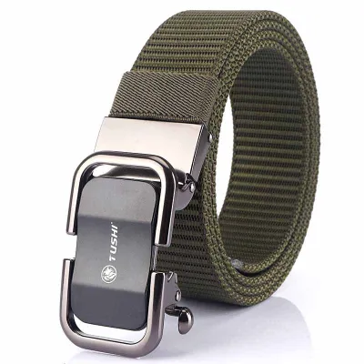 AUTOMATIC BUCKLE NYLON BRAIDED BELT 6045Gr
