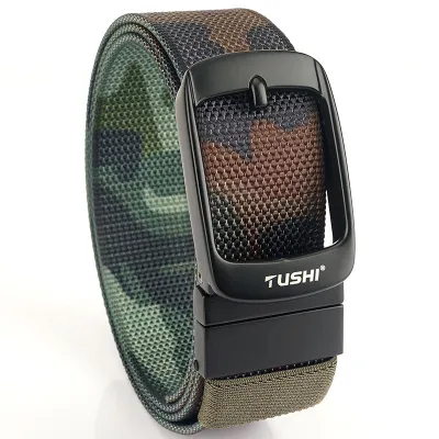 CASUAL ALL-MATCH OUTDOOR BELT 6046MILITARY