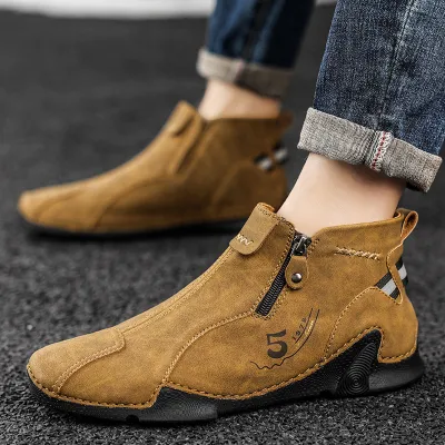 FOREIGN STYLE LARGE SIZE HANDMADE CASUAL SHOES 2530KH