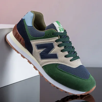 LIGHTWEIGHT NON-SLIP SPORTS MEN'S CASUAL SHOES D574OLGR