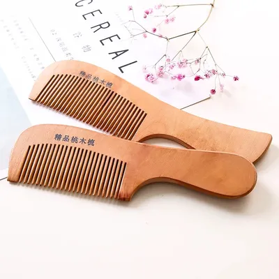 Healthy Hair Care Wooden Tooth Comb (1 pc)