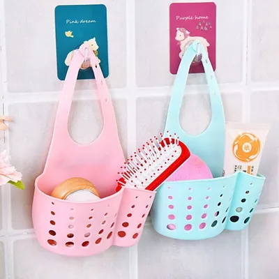 Kitchen Sink Sponge Holder Storage Basket