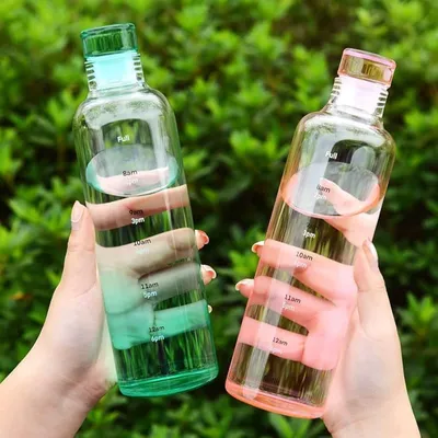 Elegant Transparent Water Bottle