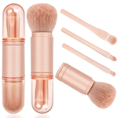 4 in 1 Portable Travel Lip Brush