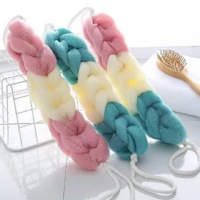 Shower Body Loofah/Back Scrubber (1 pc)