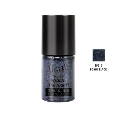 J.Cat Rockin� the Night Sparkling Powder SP210 Bondi Black 4g