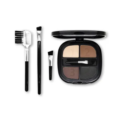 W7 Brow Bar Eyebrow Stencil Kit - 5g