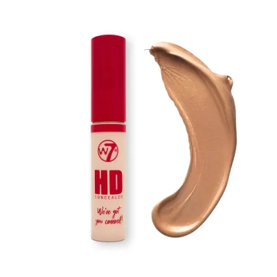 W7 HD Concealer Medium Warm  MW7 - 14ml