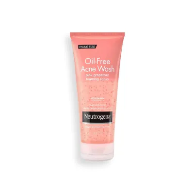 Neutrogena Oil-Free Pink Grapefruit Acne Wash Scrub - 198ml
