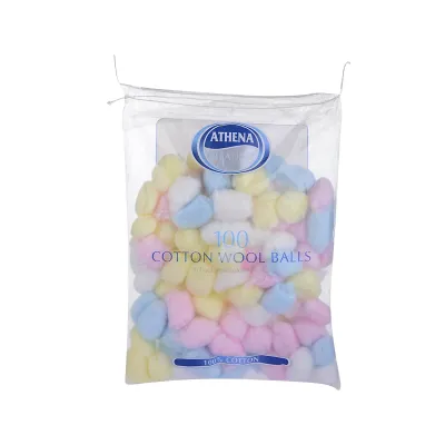 Athena Beaute Cotton Wool Balls 100 Pcs