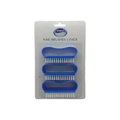 Athena Nail Brushes  Blue (single pcs)
