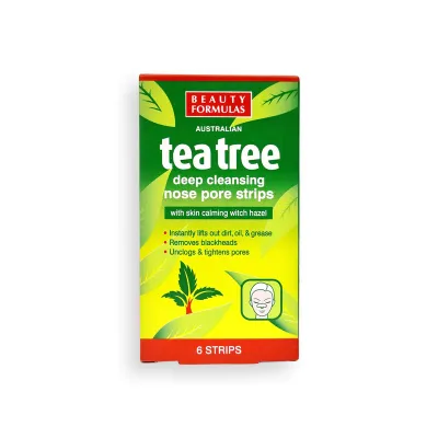 Beauty Formulas Tea Tree Nose Pore Strips 6 strips