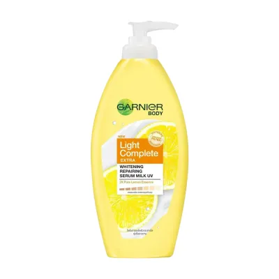 Garnier Light Complete Extra Whitening Repairing Serum Milk UV Body Lotion 400ml
