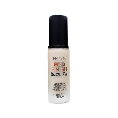 Technic Pro Finish Matte Fix Foundation 30ml - Porcelain