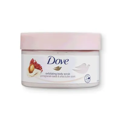 Dove Exfoliating Pomegranate Seeds & Shea Butter Scent Body Scrub 225ml