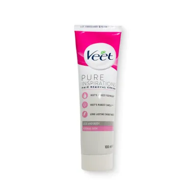 Veet Pure Inspirations Hair Removal Cream for Normal Skin 100ml