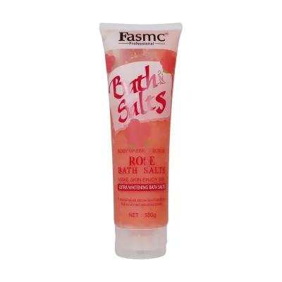 Fasmc Bath Salts With Rose Body Massage Scrub 380g