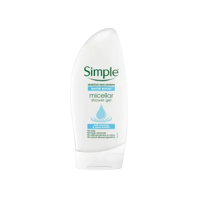 Simple Micellar Water Boost Shower Gel 250ml