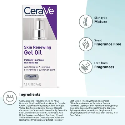 CeraVe Skin Renewing Gel Oil 29ml (USA)