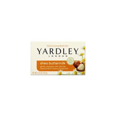 Yardley London Shea Buttermilk Moisturizing Bath Bar 120g