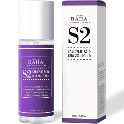 Cos De Baha S2 Salicylic Acid BHA 2% Liquid 120ml