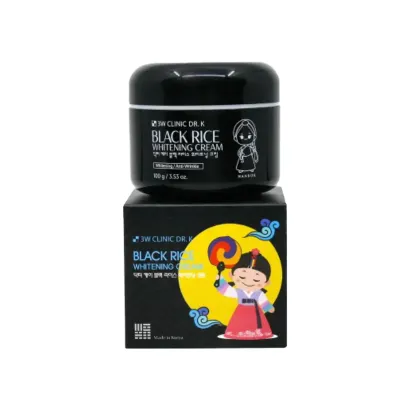 3W Clinic Dr. K Black Rice Whitening Cream (100ml)