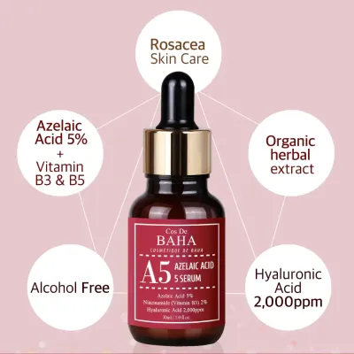 Cos De BAHA Azelaic Acid 5% Serum 30 ml (A5)