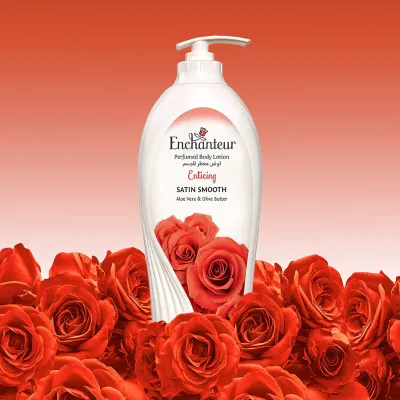 Enchanteur Enticing Satin Smooth Body Lotion (500ml)