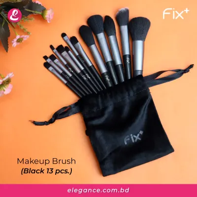 Fix Makeup Brush 13pcs (Black)