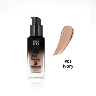 PASTEL BEAUTY HD True Matte Full Coverage Foundation 30ml