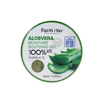 Farm Stay Aloe Vera Moisture Soothing Gel 100% (300ml)