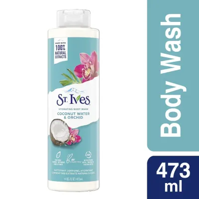 St.Ives Coconut Water & Orchid Hydrating Body Wash 473ml