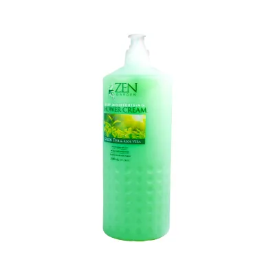 Zen Garden Deep Moisturising Shower Cream Green Tea & Aloe Vera 2100ml