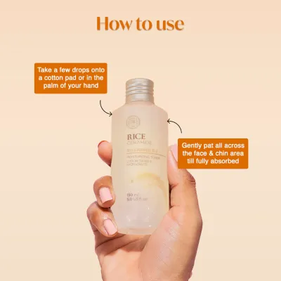 The Face Shop Rice Ceramide Moisturizing Toner (150ml)