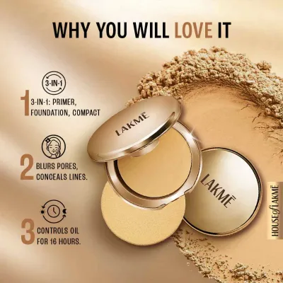 Lakme Sun Expert Ultra Matte SPF 40 PA+++ Compact 7g