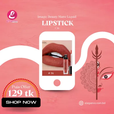 Imagic Beauty Matte Liquid Lipstick 36
