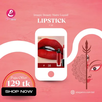 Imagic Beauty Matte Liquid Lipstick 38