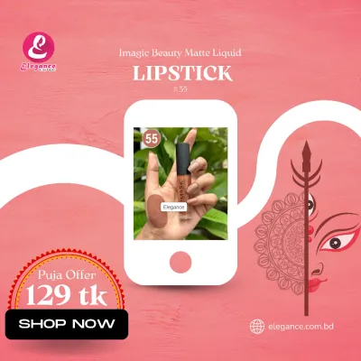 Imagic Beauty Matte Liquid Lipstick 55