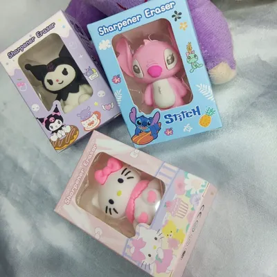 Sanrio Pencil Sharpener and Eraser 1 Pc 