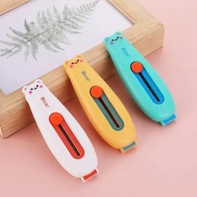 Cute Bear Mini Portable Anti Cutter (1 Pc) 