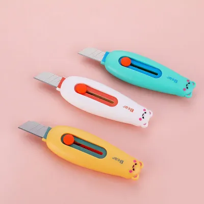 Cute Bear Mini Portable Anti Cutter (1 Pc) 