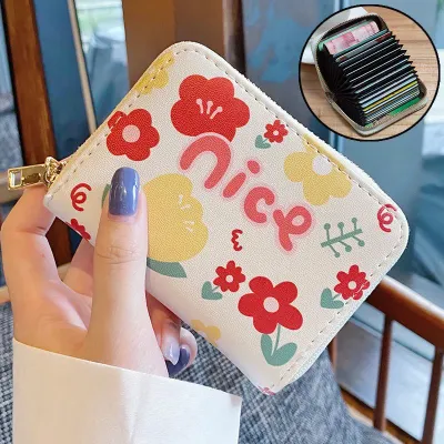 Cute Cartoon  Multi Slot Purse  Card Holder 