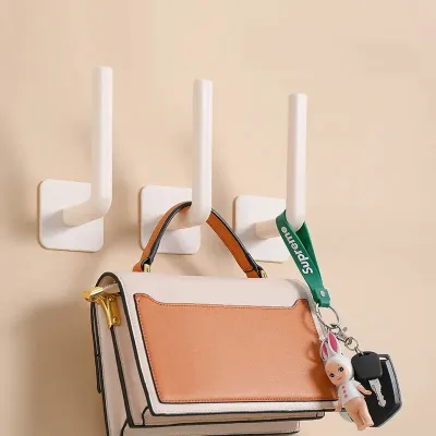 L Type Non Marking Strong Adhesive Hook (2Pc) 