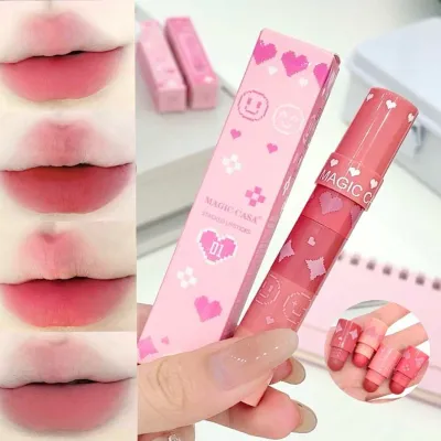 Magic Casa 4 in 1 Colour Velvet Matte Lipstick